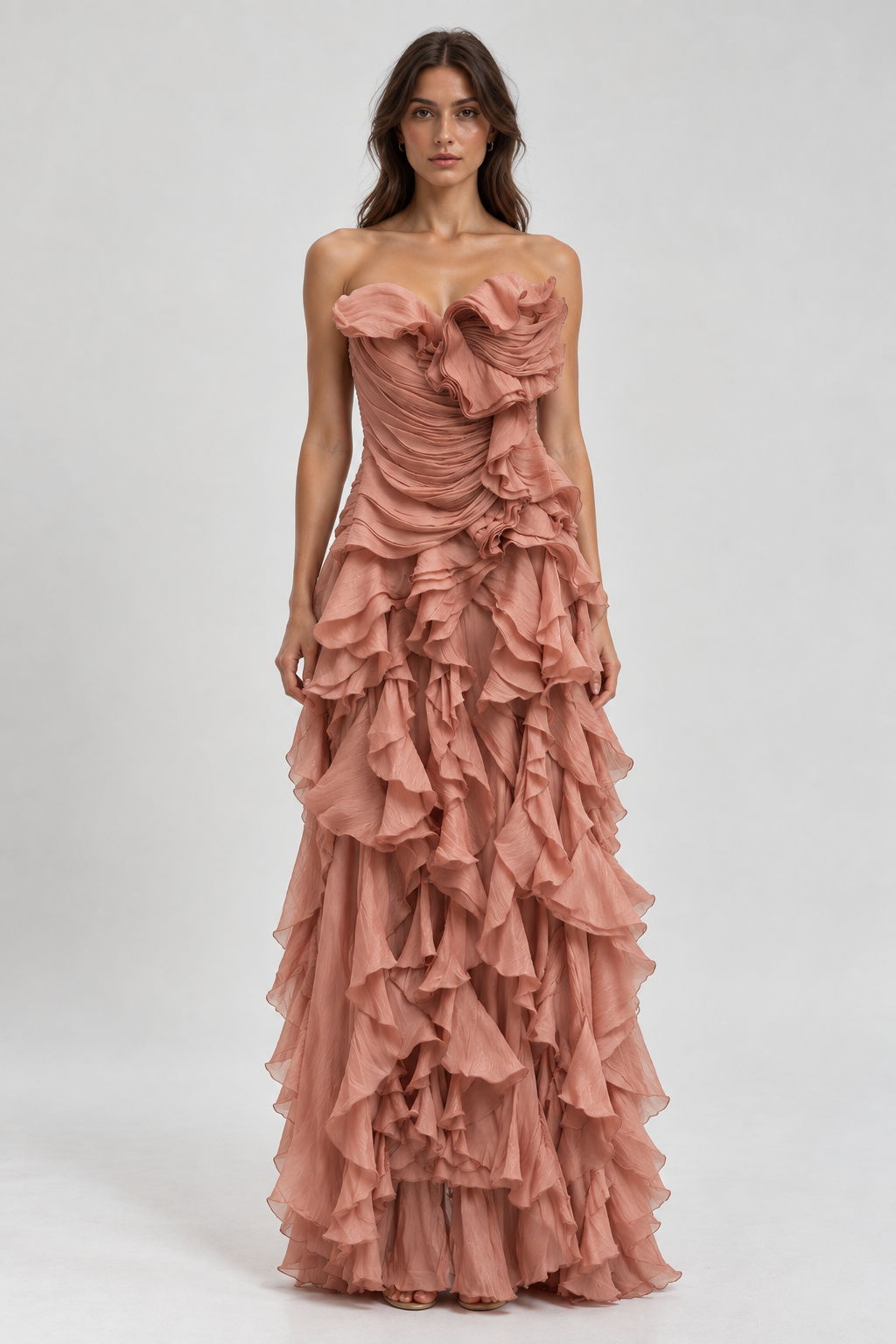 Robe à volants