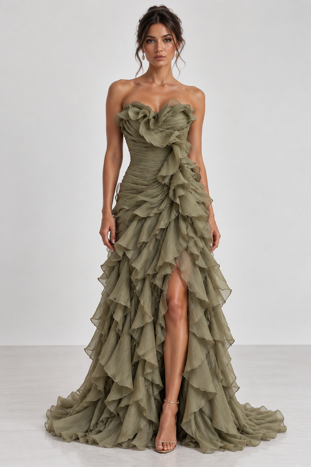 Robe à volants