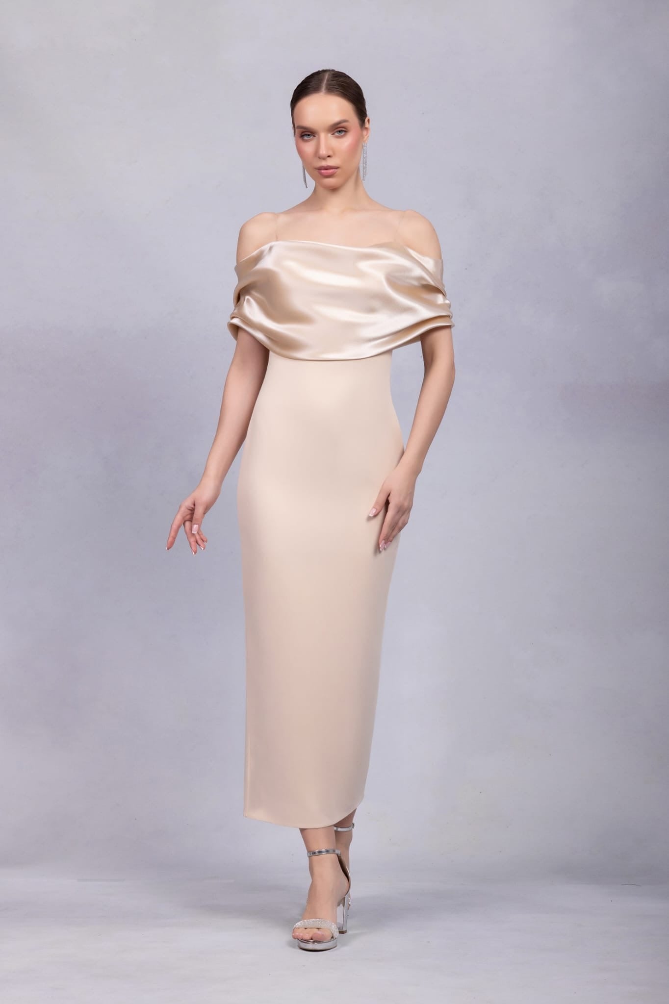 Robe Crème Satinée