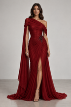 Robe avec voile