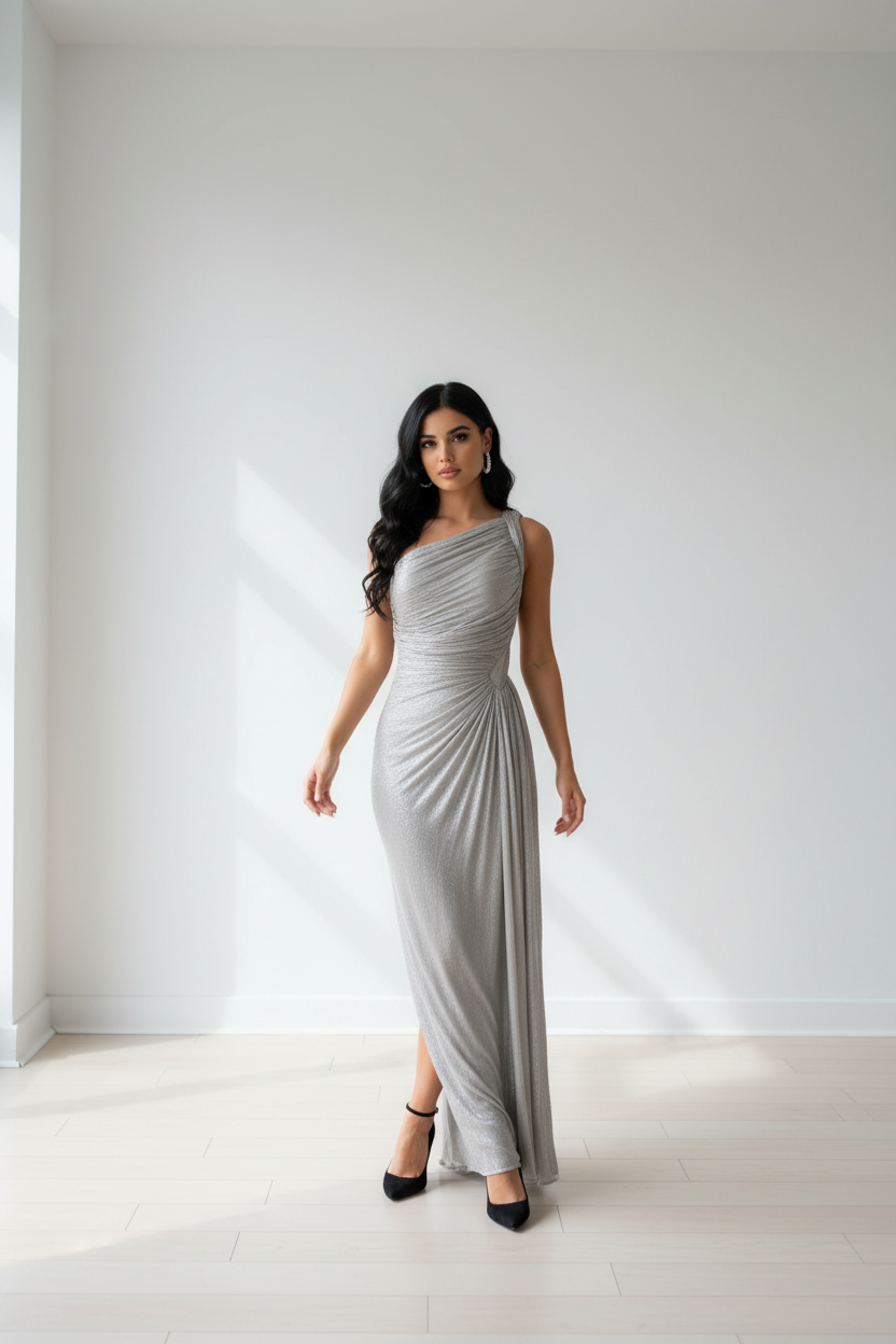 Robe Argent Lumière