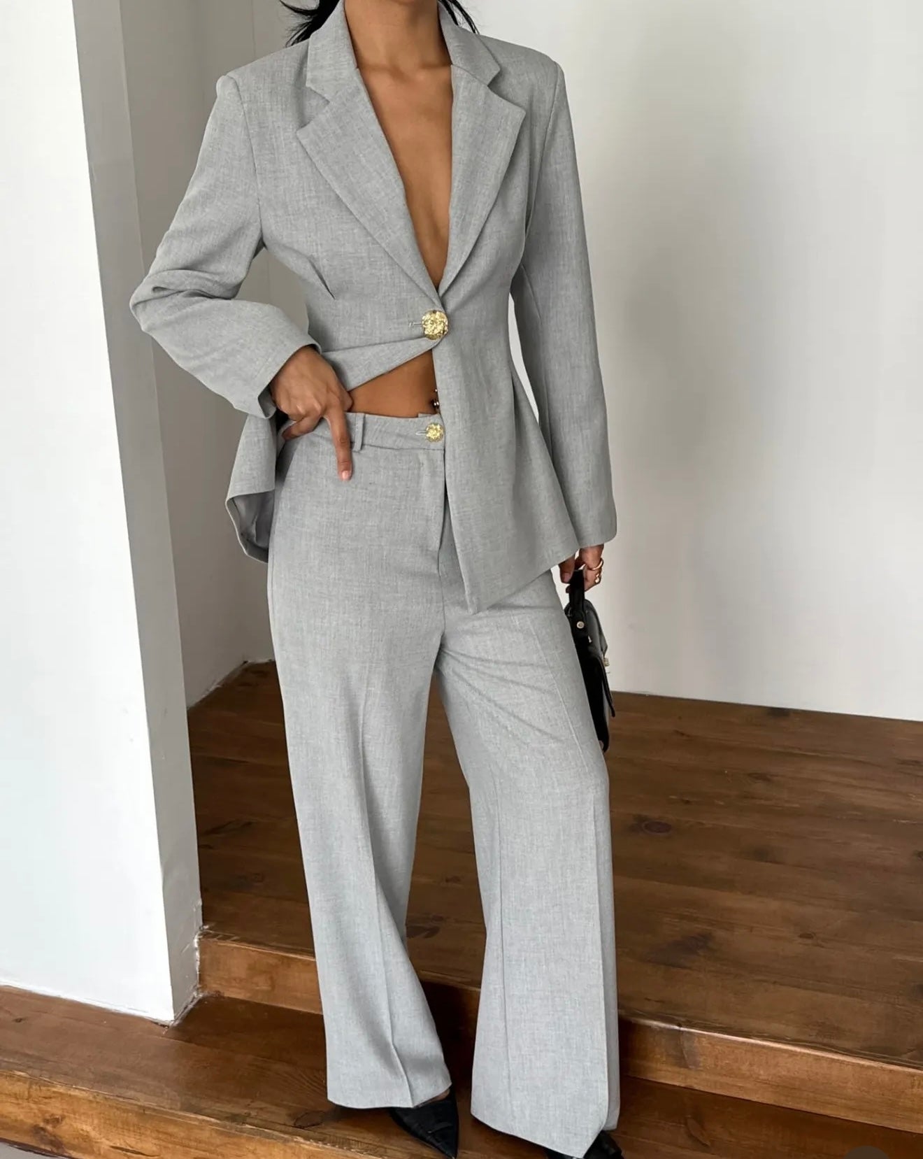 Tailleur Élégance Sculptée