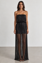 Robe à franges