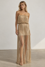 Robe à franges