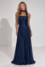 Robe plissée