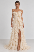 Robe à volants