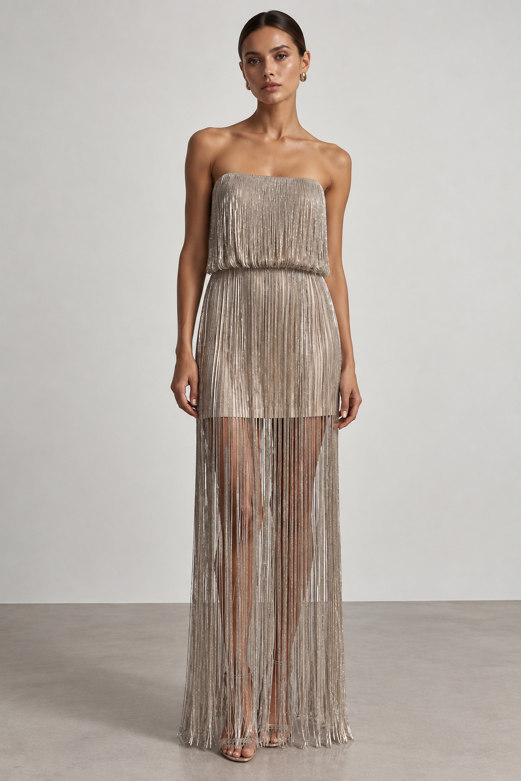Robe à franges