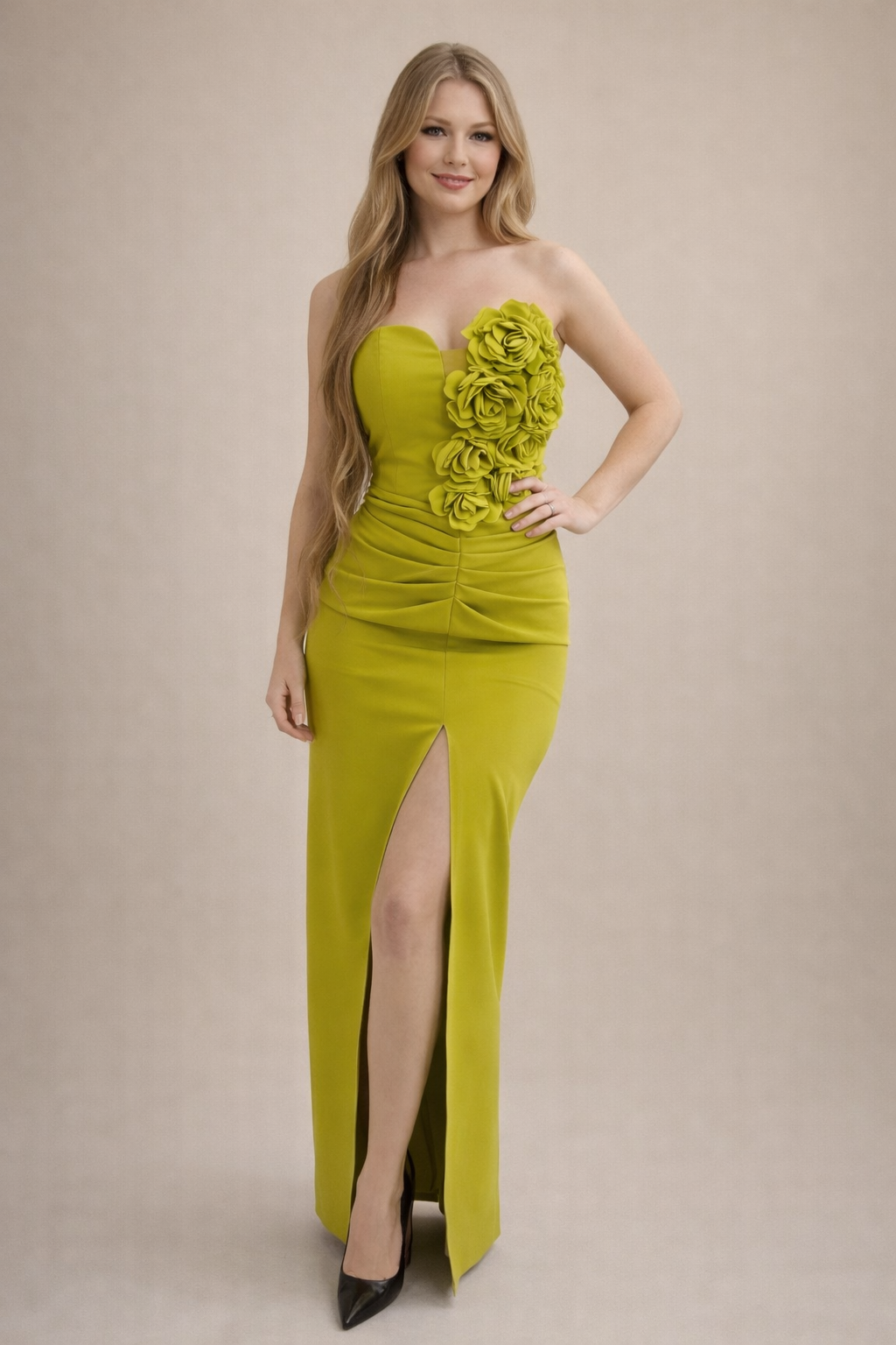 Robe bustier florale