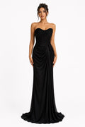 Robe Longue Bustier en Mousseline