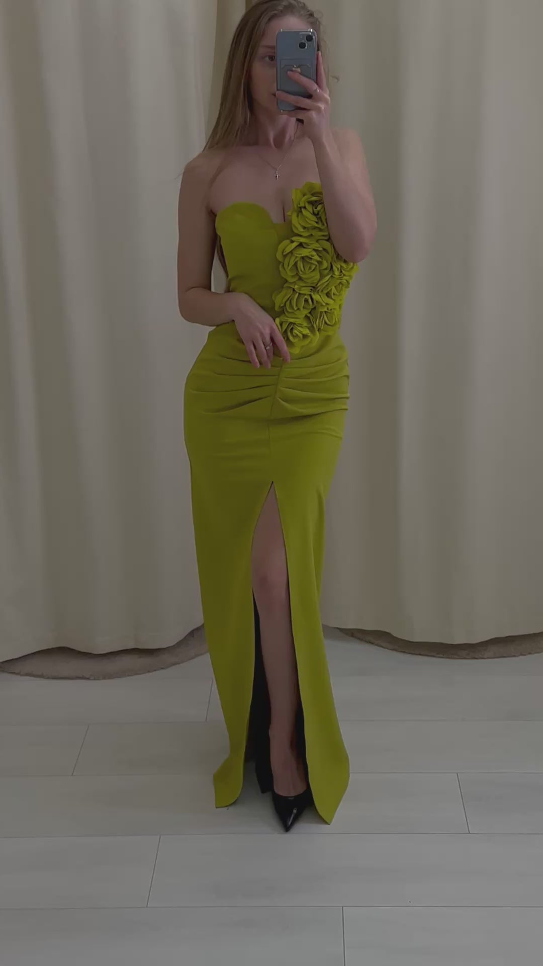 Robe bustier florale